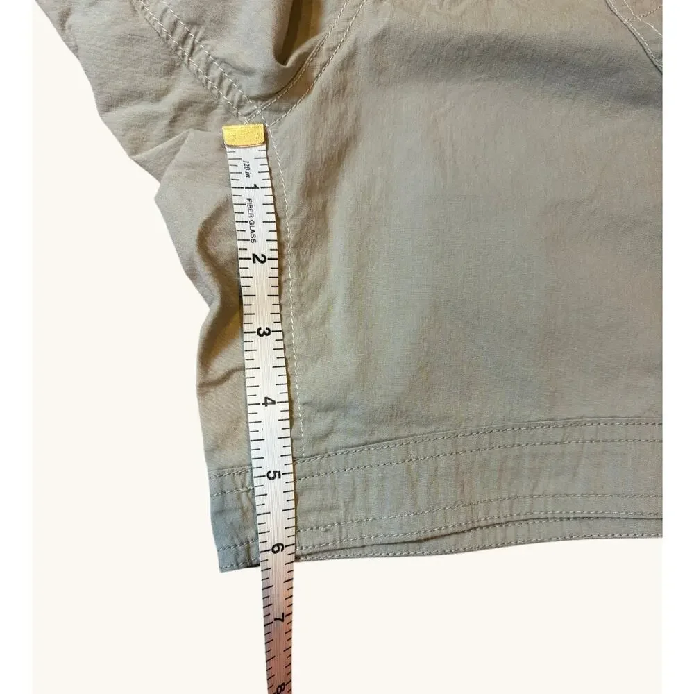 KUHL Women's Kontra Performance Hiking Shorts Size 10 Khaki Tan 6" Inseam - Picture 5 of 9